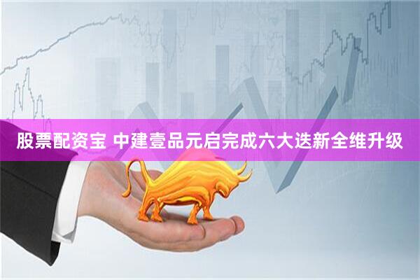 股票配资宝 中建壹品元启完成六大迭新全维升级